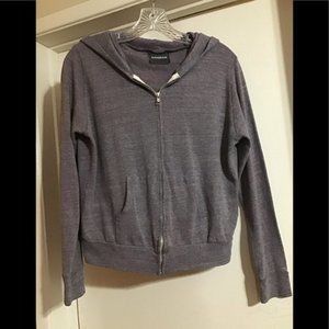 Monrow Zip Up Hoodie XS